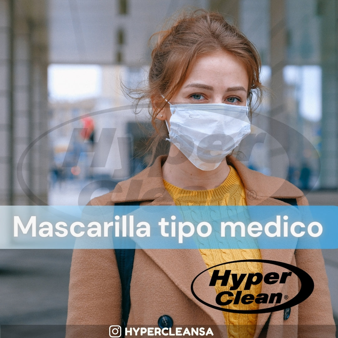 MASCARILLA TIPO MEDICO - 50 UNIDADES